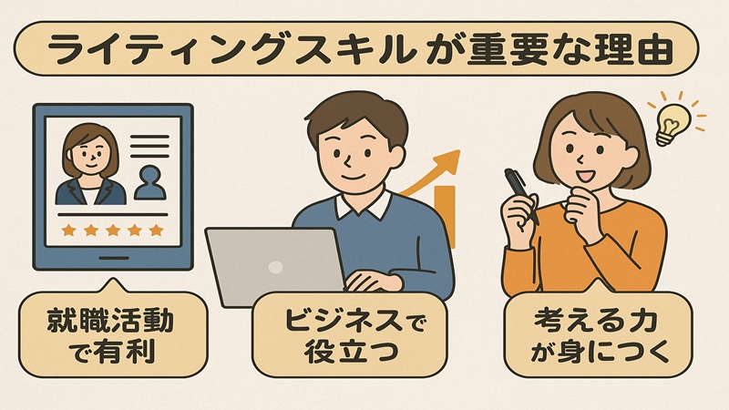 ライティングスキルが重要な理由