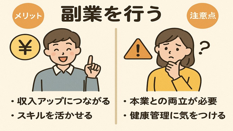 副業を行うメリットと注意点