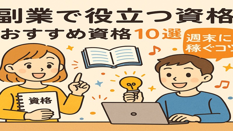 副業で資格を取得するメリット