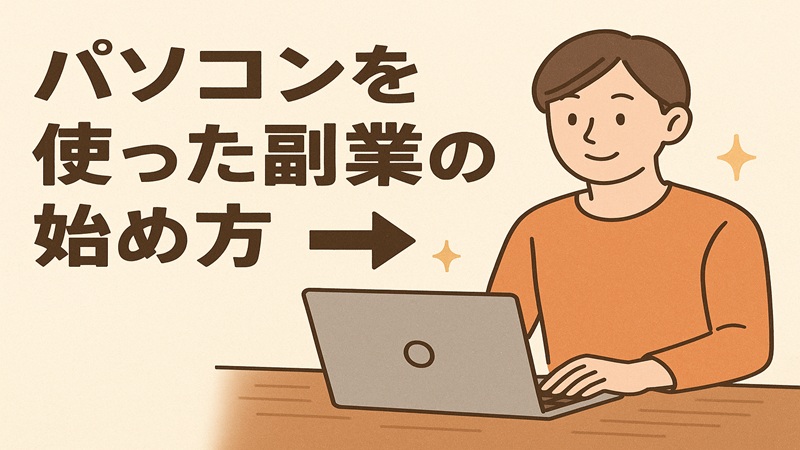 パソコンを使った副業の始め方