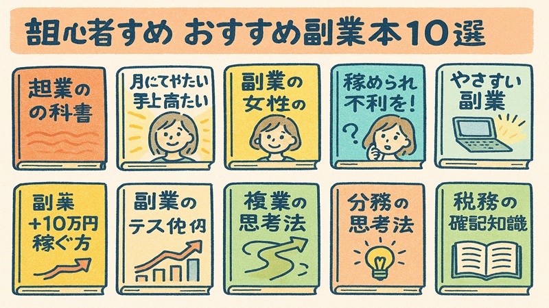 初心者におすすめの副業本10選