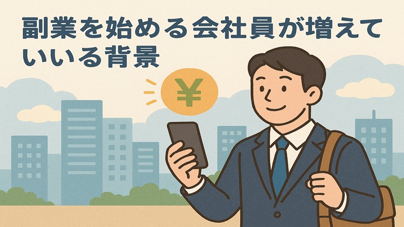 副業を始める会社員が増えている背景