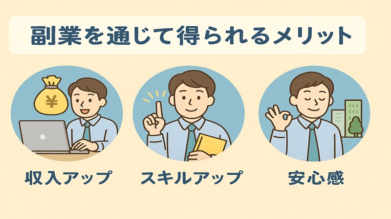 副業を通じて得られるメリット