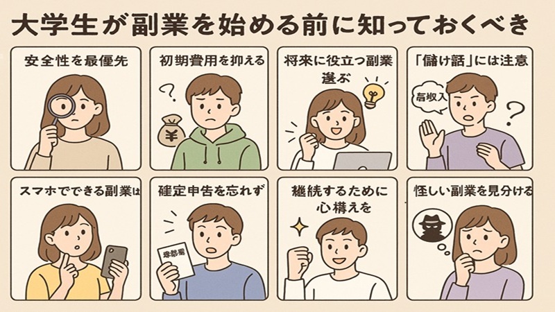 大学生におすすめの副業10選