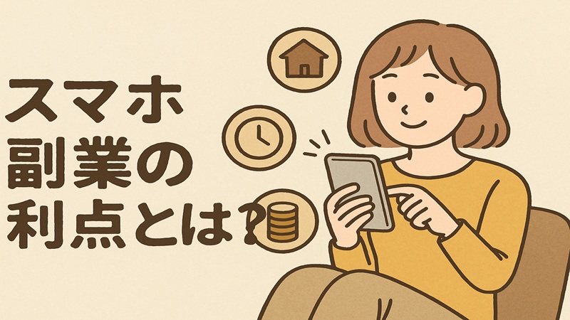 スマホ副業の利点とは？