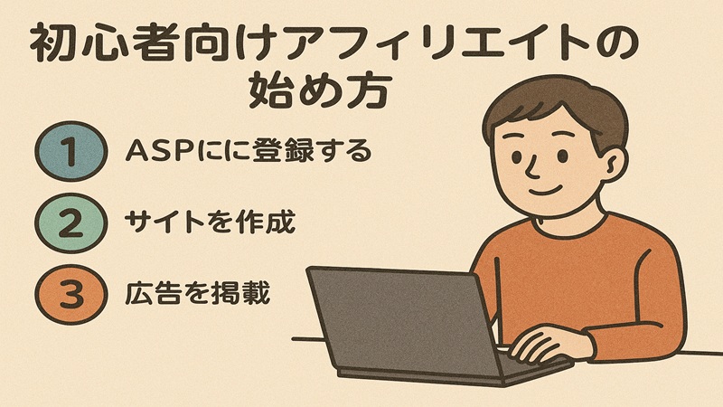 初心者向けアフィリエイトの始め方