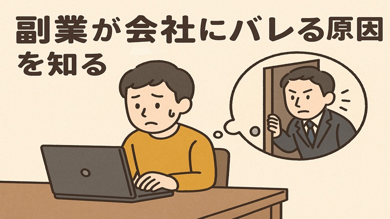 副業が会社にバレる原因を知る