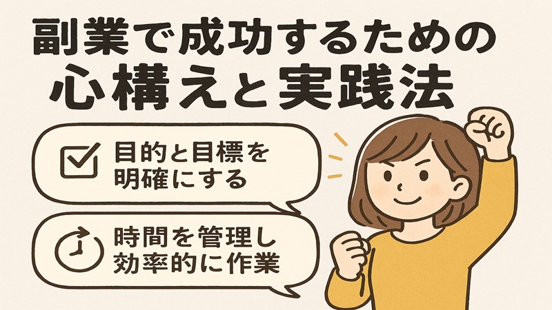副業で成功するための心構えと実践法