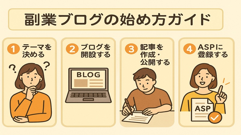 副業ブログの始め方ガイド