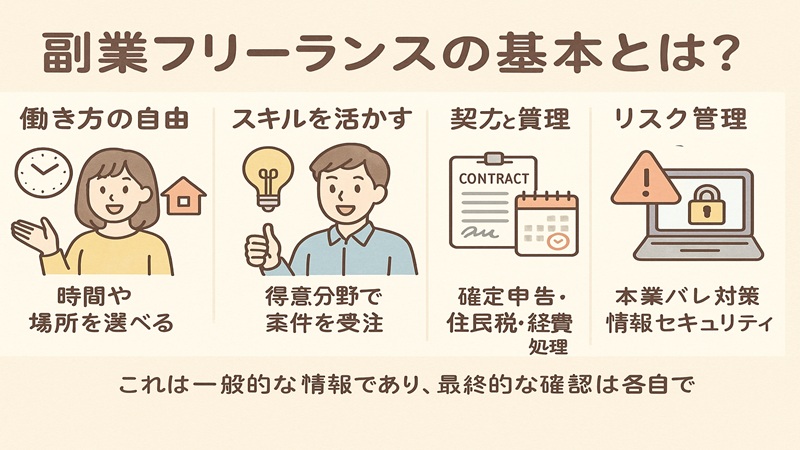 副業フリーランスの基本とは？