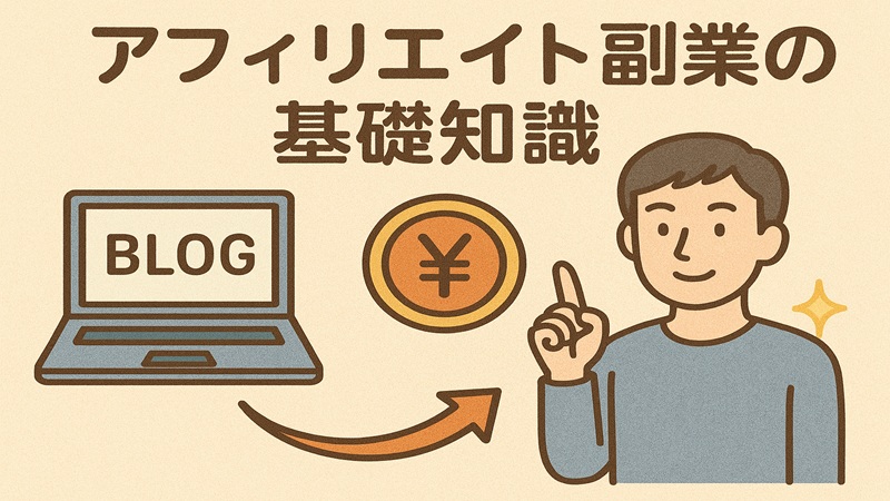 アフィリエイト副業の基礎知識