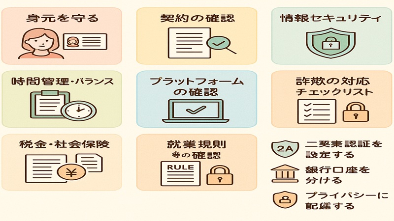 パート主婦が安全に副業を始めるためのポイント