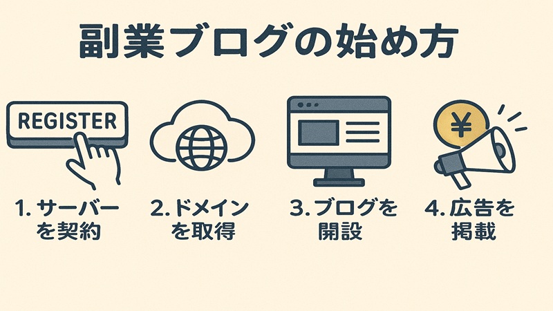 副業ブログの始め方